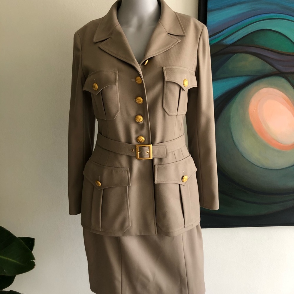 Chanel jacket and skirt